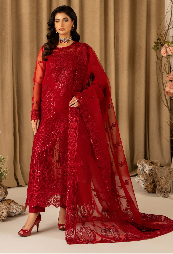 Humdum | Chiffon Collection | HOC - D13 - House Of Hania