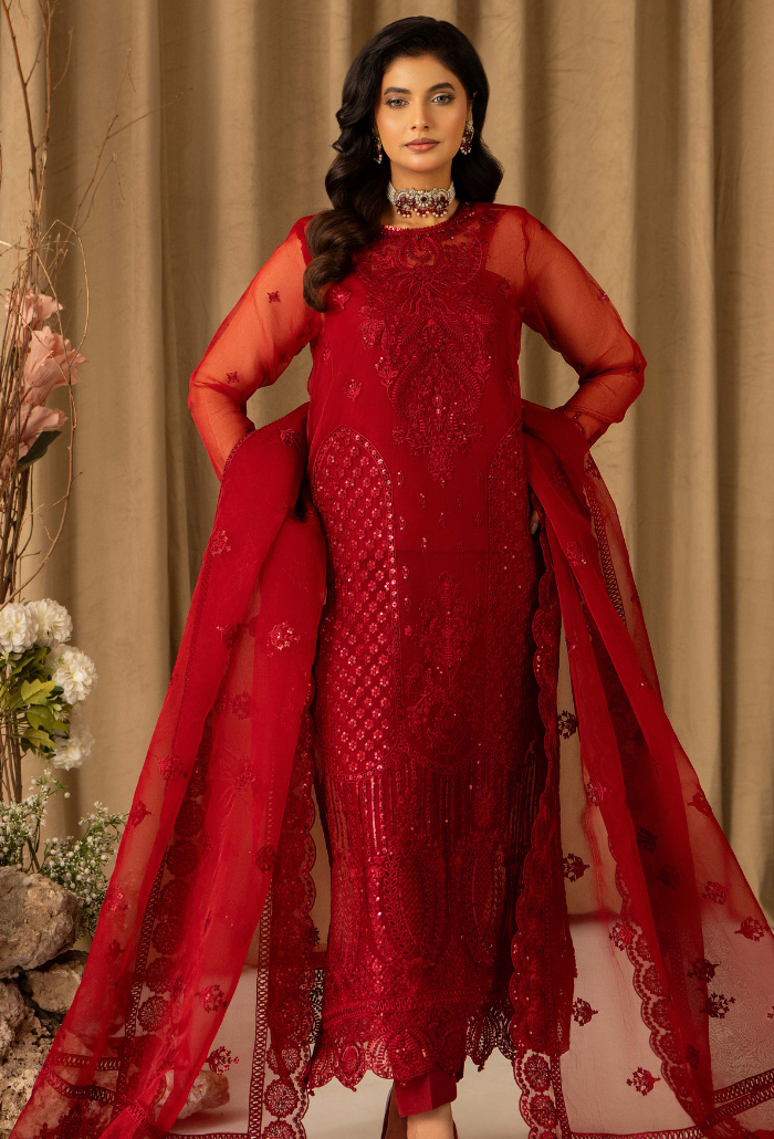 Humdum | Chiffon Collection | HOC - D13 - House Of Hania