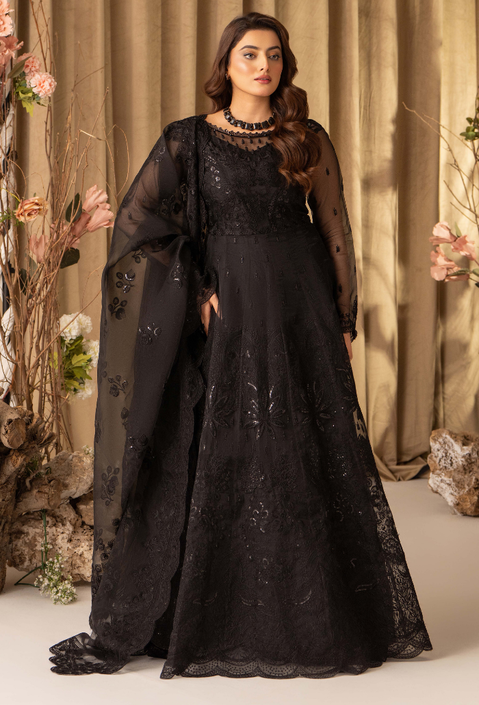 Humdum | Chiffon Collection | HOC - D15 - House Of Hania