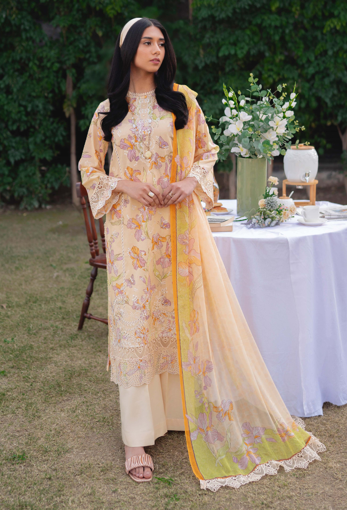 Humdum | Gardenia Lawn 24 | Printkari Lawn PLG 02 - House Of Hania