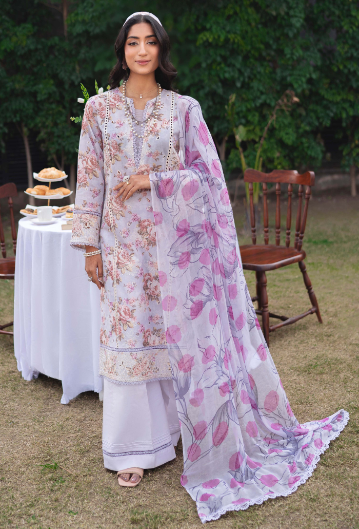 Humdum | Gardenia Lawn 24 | Printkari Lawn PLG 04 - House Of Hania