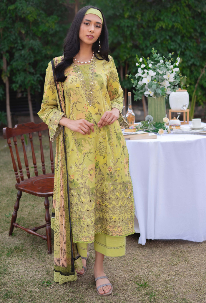Humdum | Gardenia Lawn 24 | Printkari Lawn PLG 09 - House Of Hania
