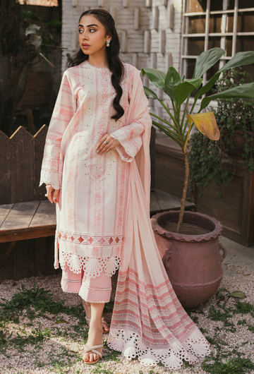 Humdum | Gardenia Lawn | D03 - House Of Hania