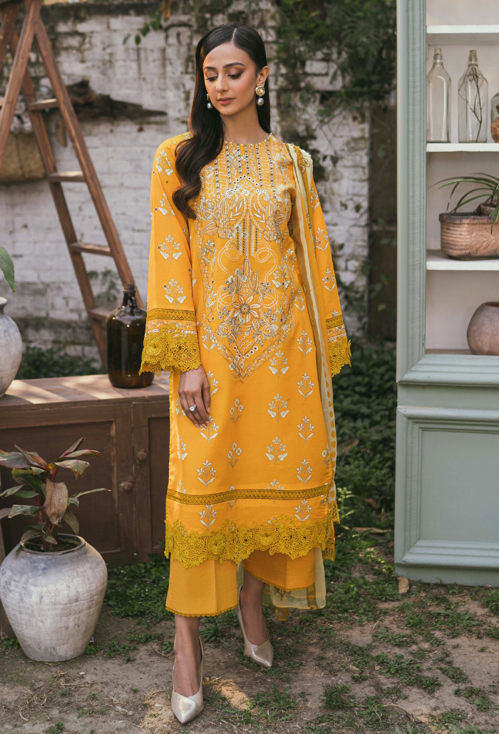 Humdum | Gardenia Lawn | D05 - House Of Hania