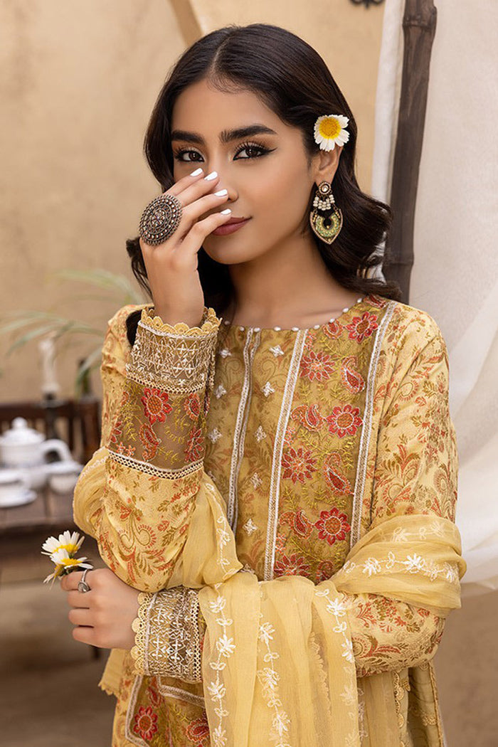 Humdum | Ishq Embroidered Collection | IS-02 - House Of Hania