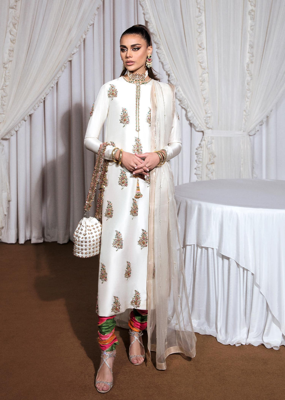 Hussain Rehar | Basic Not Basic | Blanc - House Of Hania