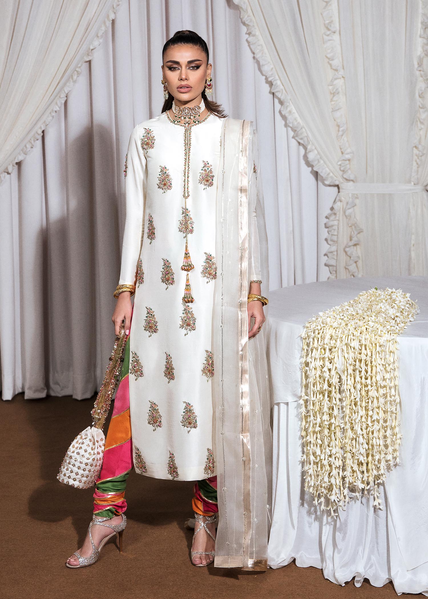 Hussain Rehar | Basic Not Basic | Blanc - House Of Hania