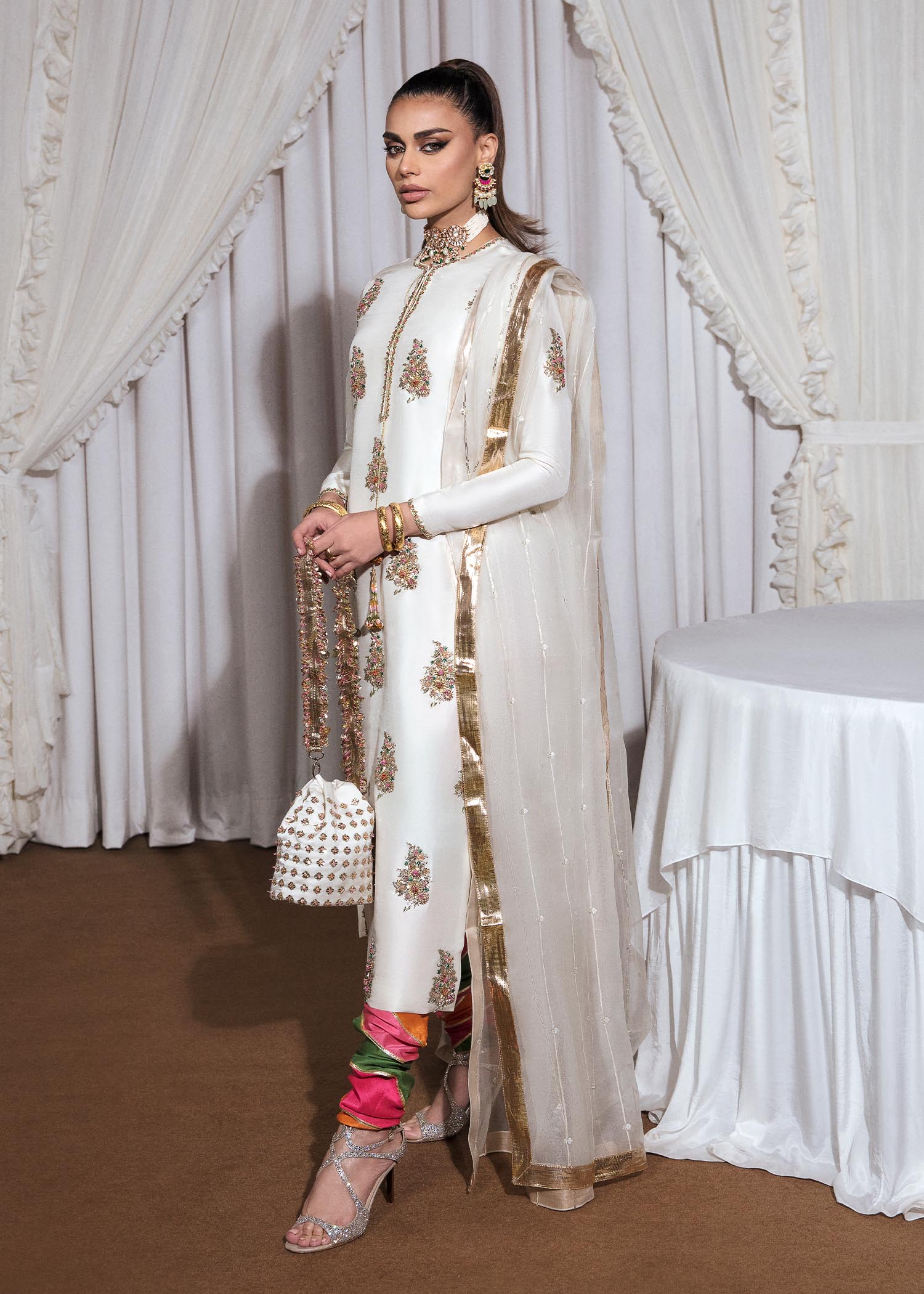 Hussain Rehar | Basic Not Basic | Blanc - House Of Hania