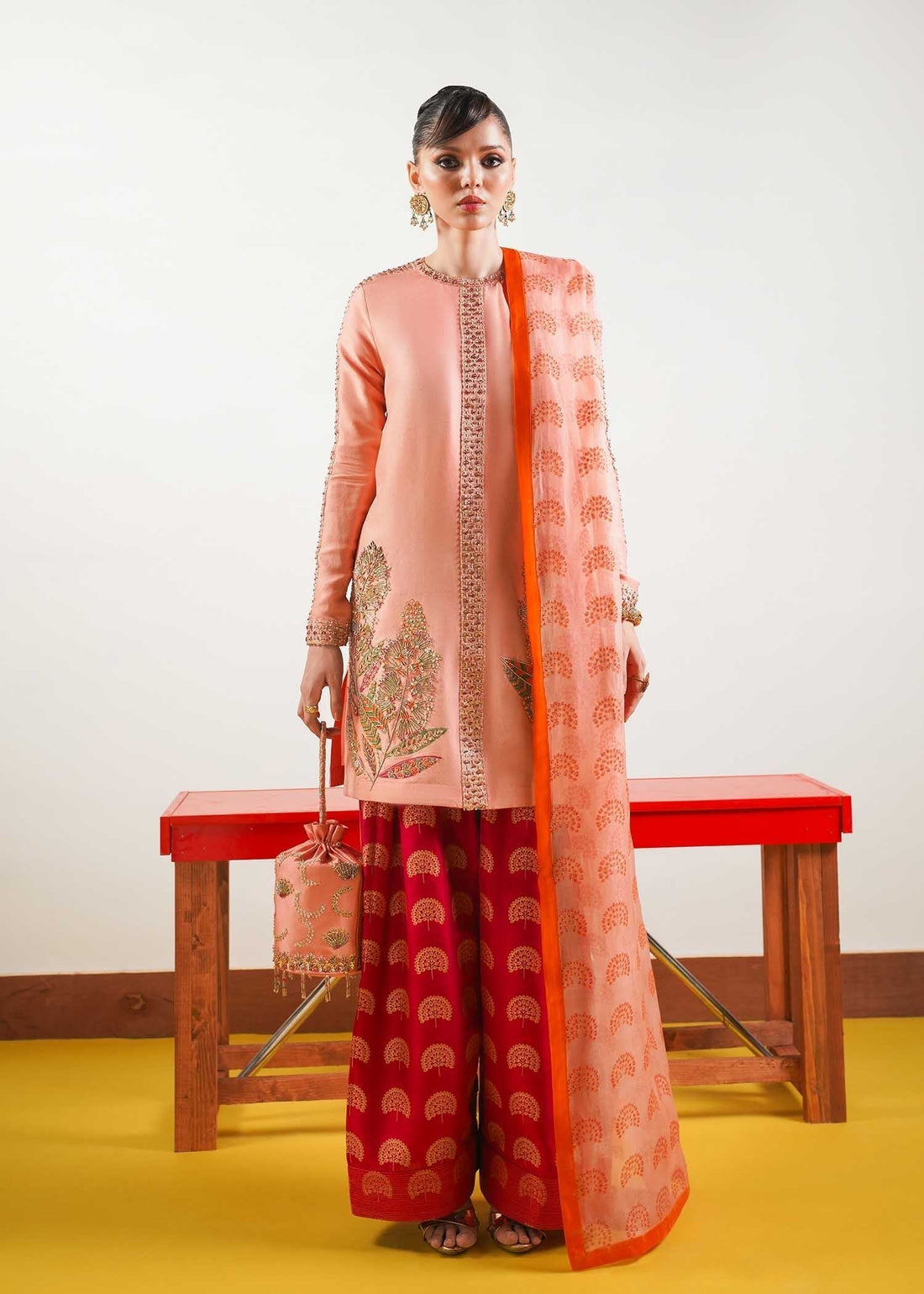 Hussain Rehar | Basic Not Basic |  Blush - House Of Hania