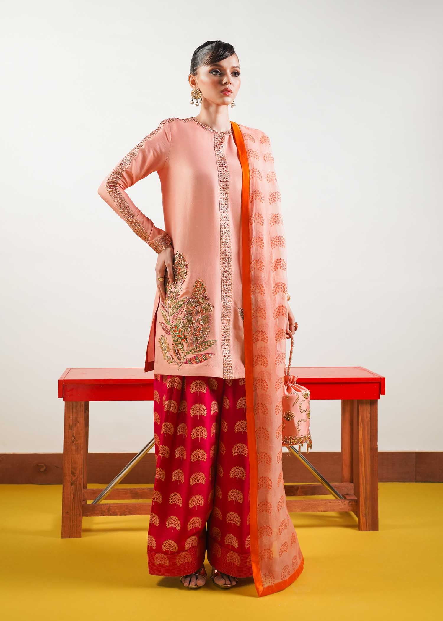 Hussain Rehar | Basic Not Basic | Blush - House Of Hania