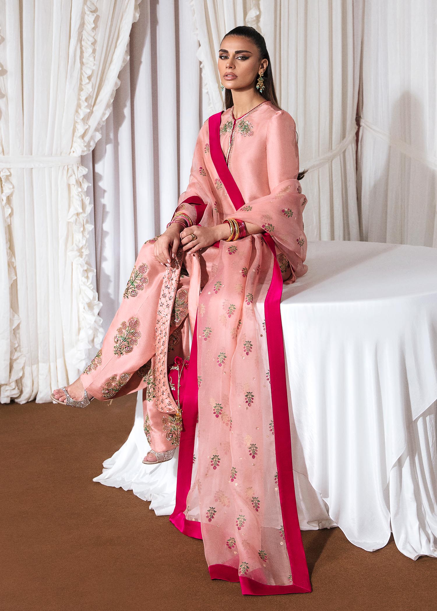 Hussain Rehar | Basic Not Basic |  Incarnat - House Of Hania