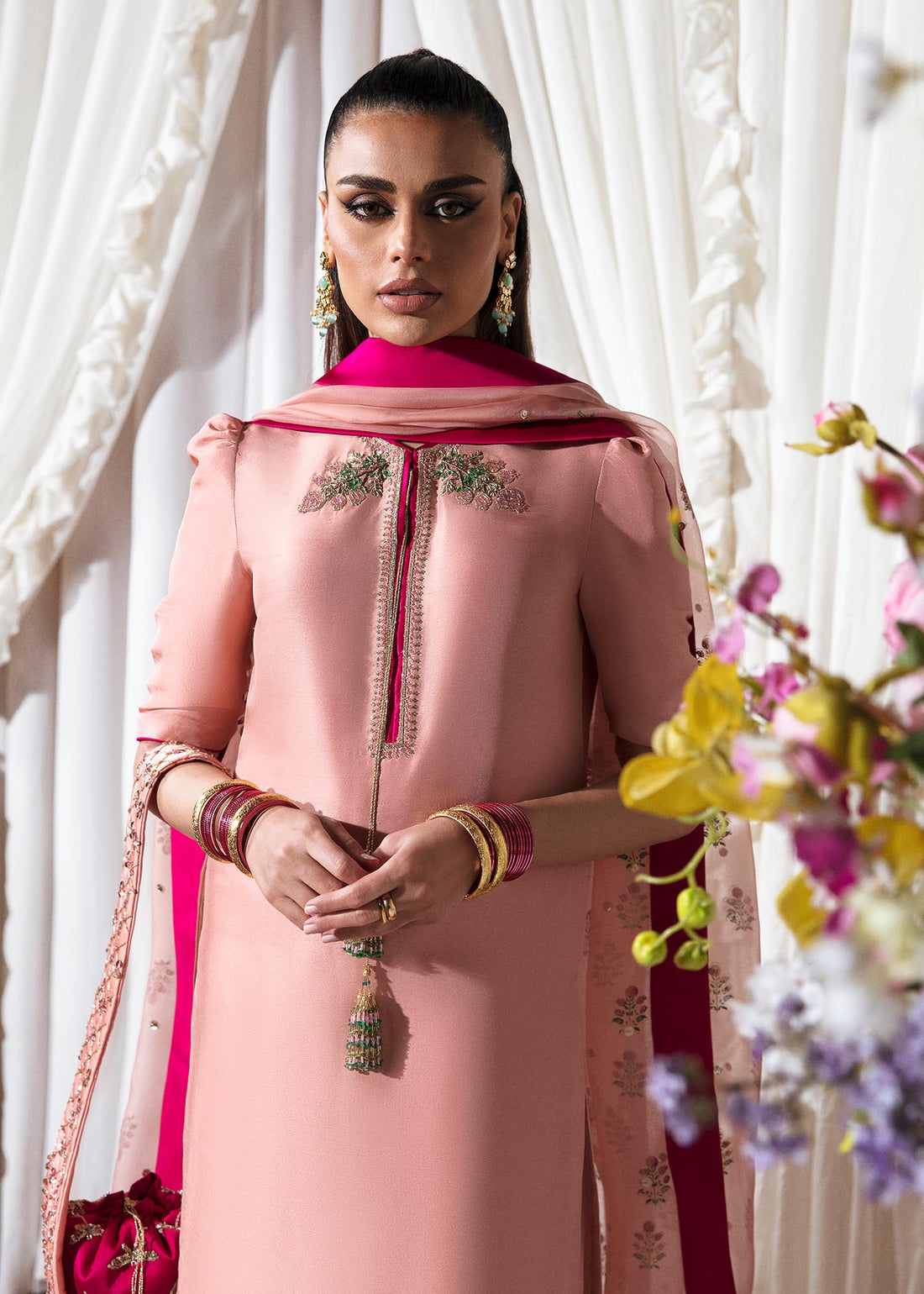 Hussain Rehar | Basic Not Basic |  Incarnat - House Of Hania