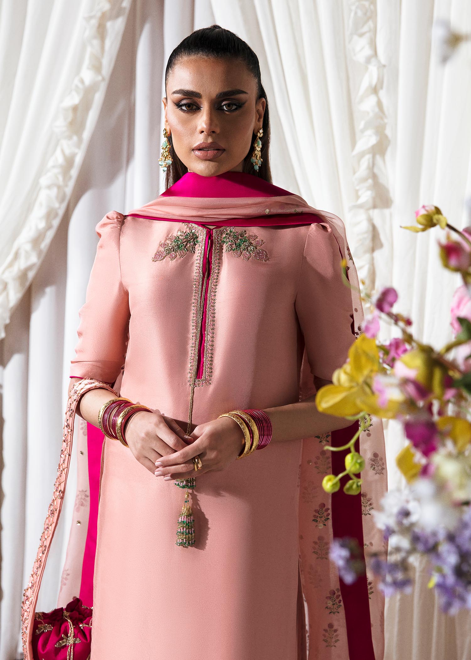 Hussain Rehar | Basic Not Basic |  Incarnat - House Of Hania