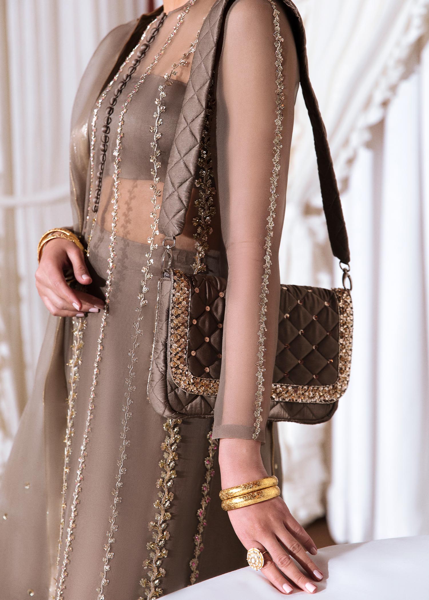 Hussain Rehar | Basic Not Basic |  Leaden - House Of Hania