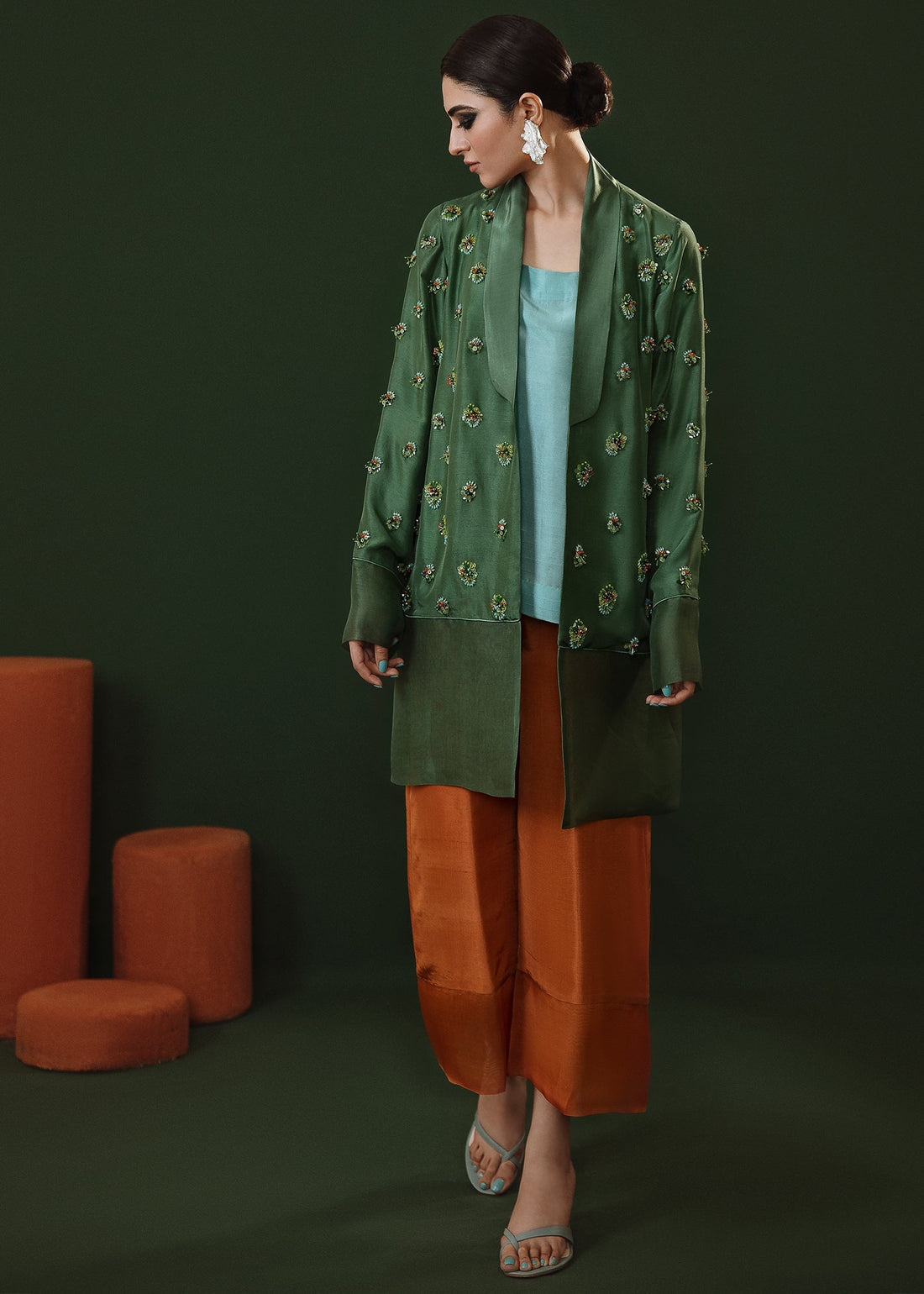 Hussain Rehar | Basic Not Basic | Wild poppy - House Of Hania