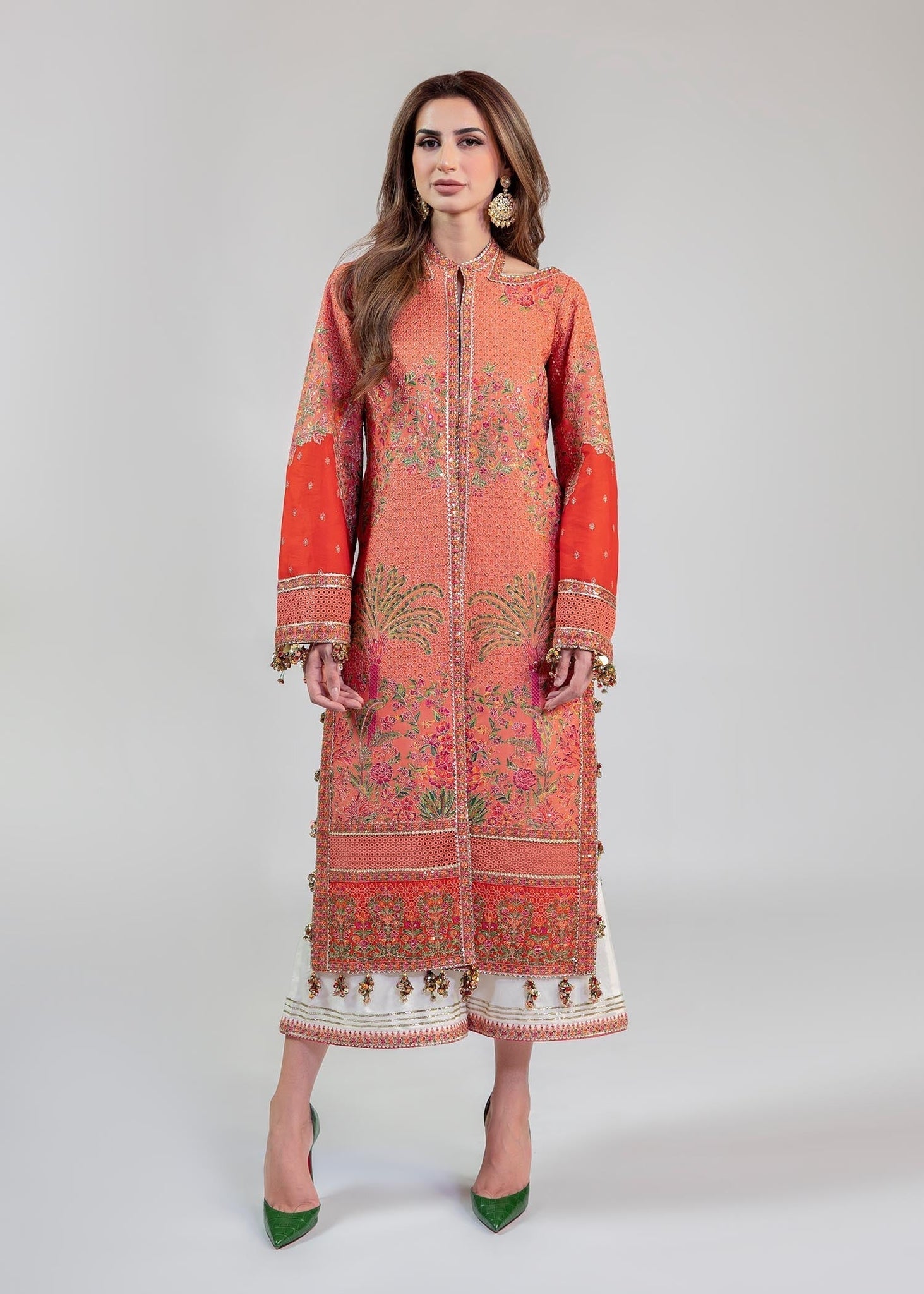 Hussain Rehar-Begonia-Roshan Collection'23 - House Of Hania