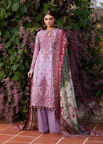 Hussain Rehar | Eid Luxury Lawn SS/24 | Ayzel - House Of Hania