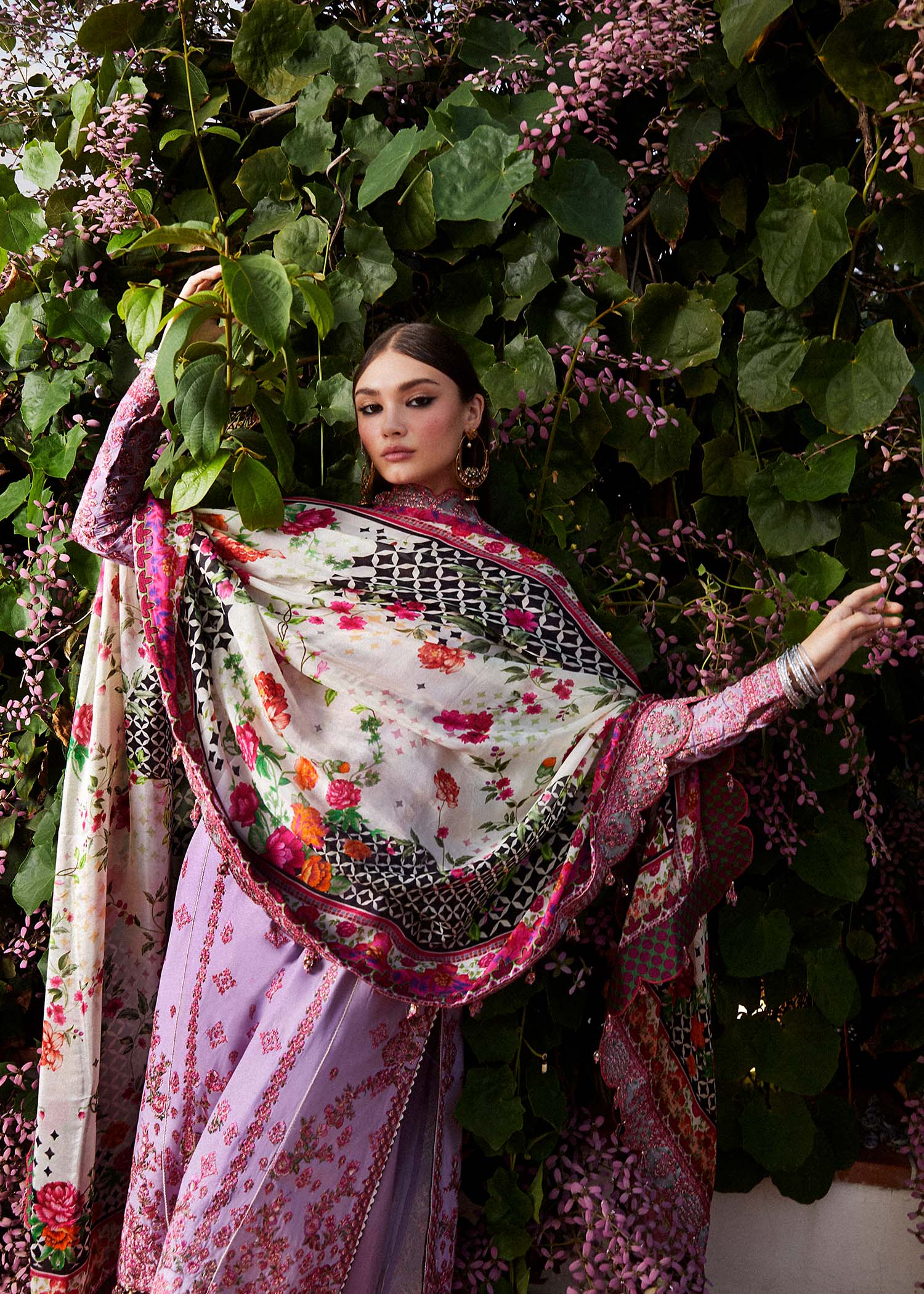 Hussain Rehar | Eid Luxury Lawn SS/24 | Ayzel - House Of Hania