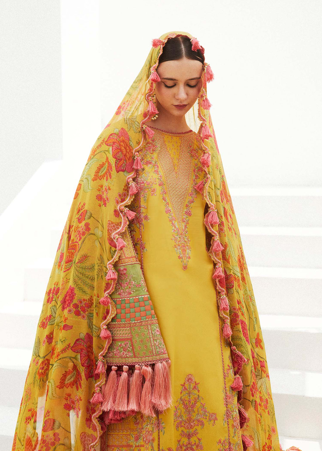 Hussain Rehar | Eid Luxury Lawn SS/24 | EUPHORIA - House Of Hania