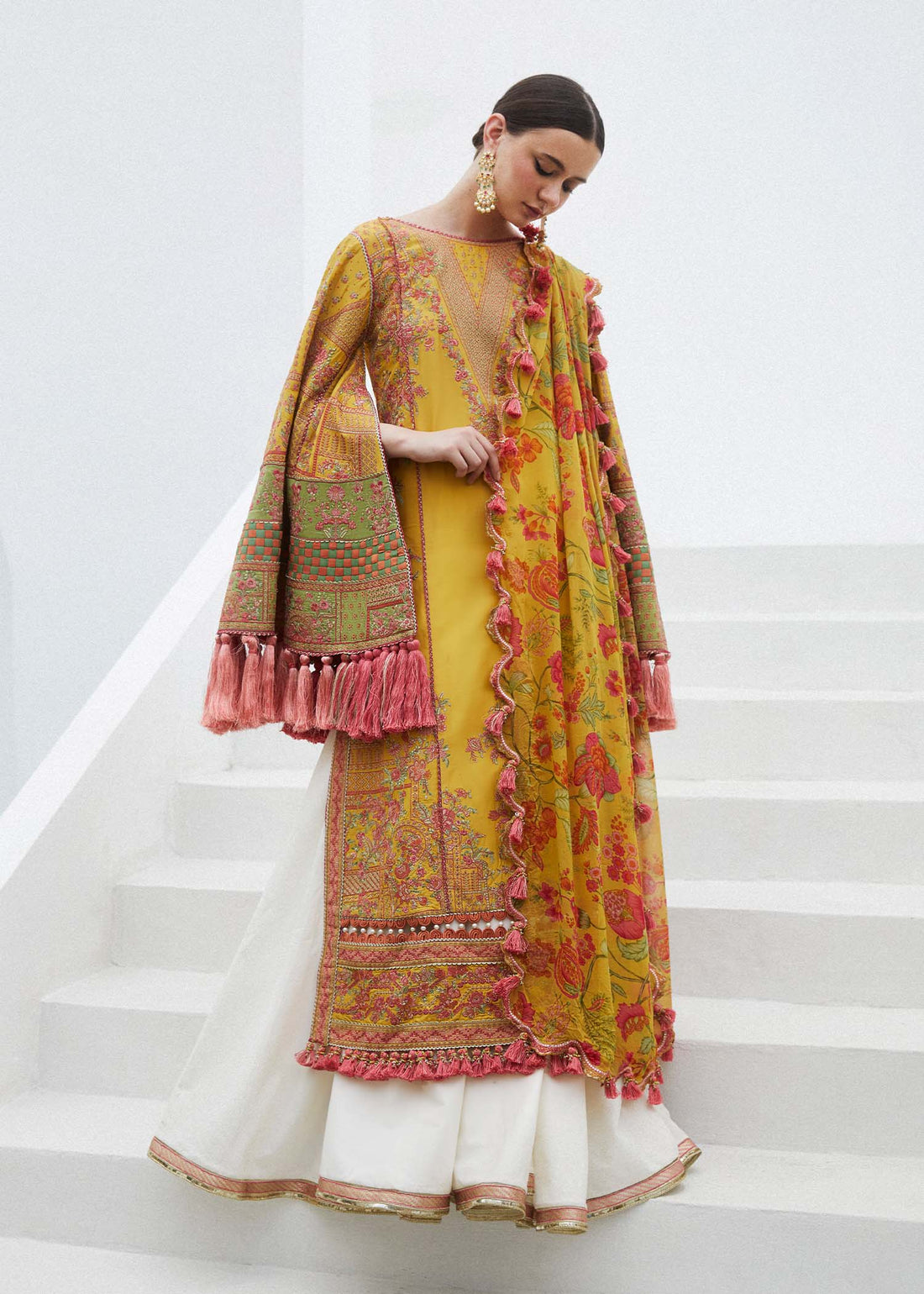 Hussain Rehar | Eid Luxury Lawn SS/24 | EUPHORIA - House Of Hania