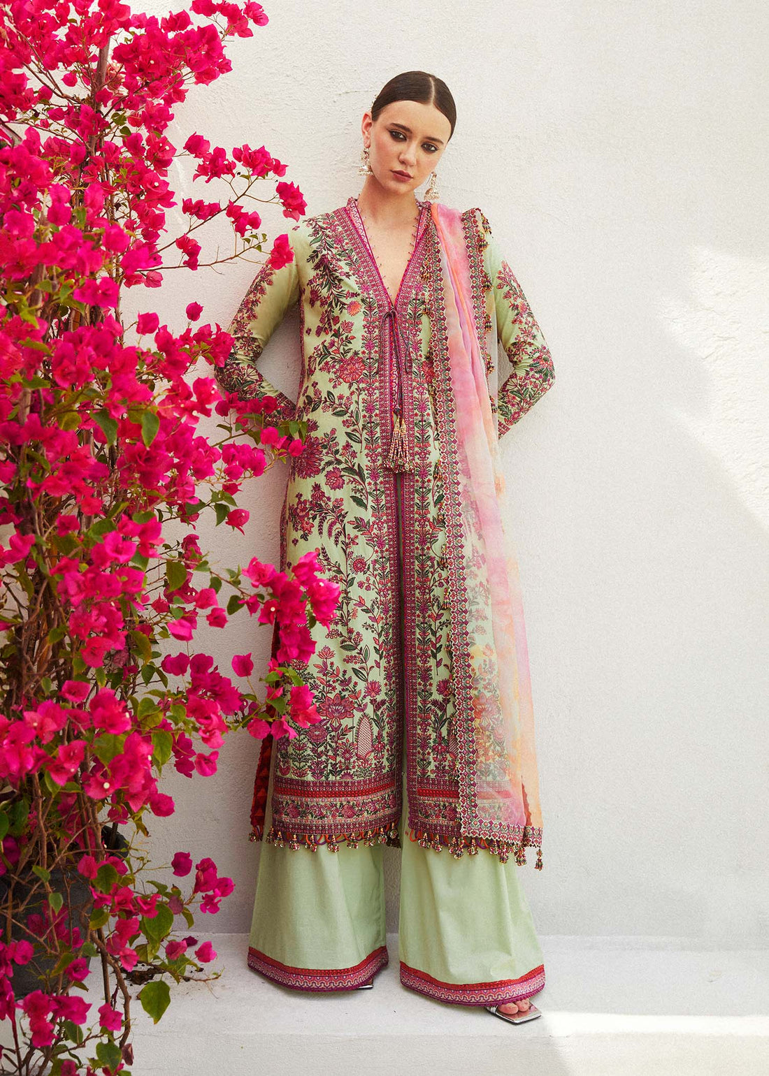 Hussain Rehar | Eid Luxury Lawn SS/24 | Eira - House Of Hania