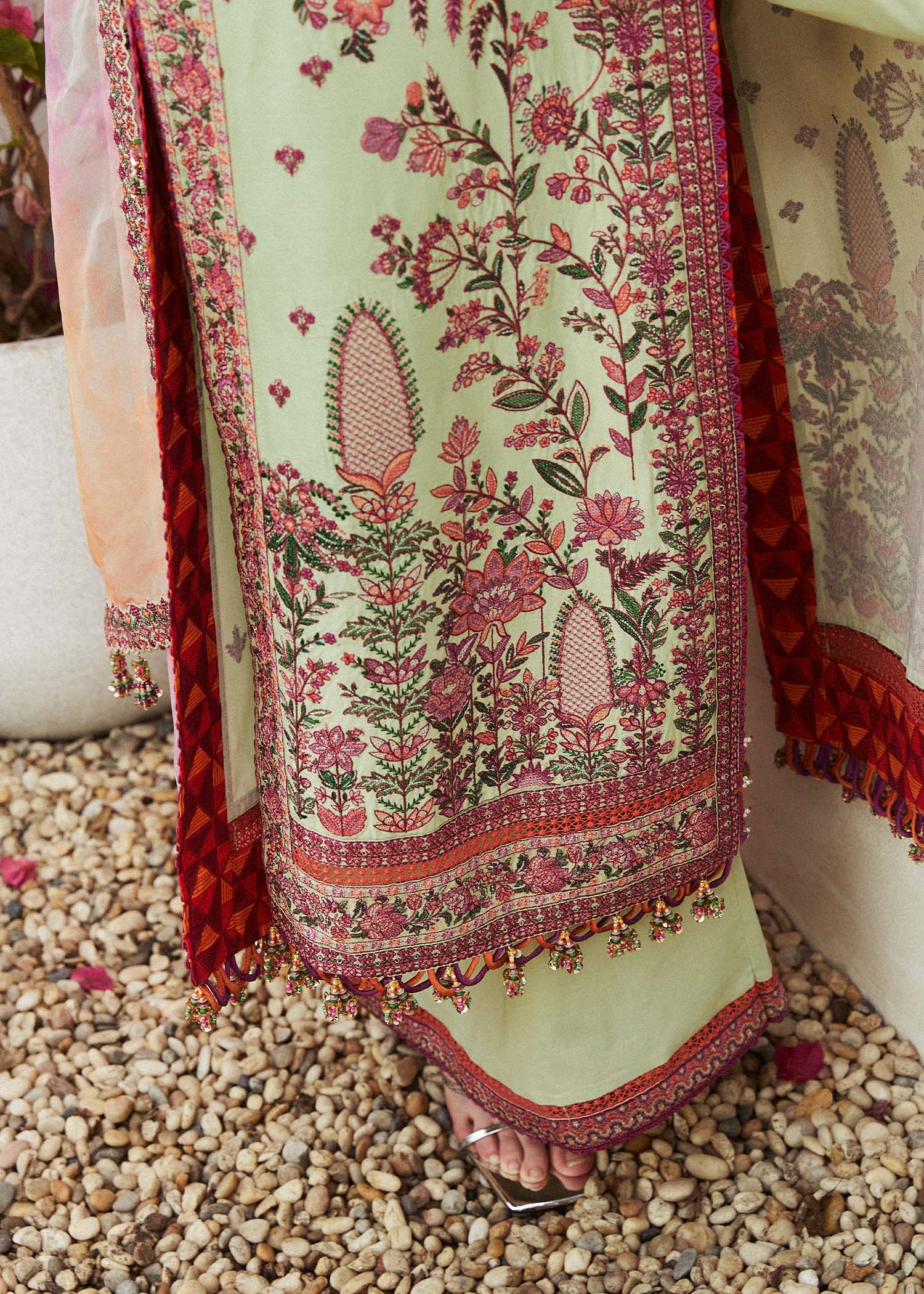 Hussain Rehar | Eid Luxury Lawn SS/24 | Eira - House Of Hania