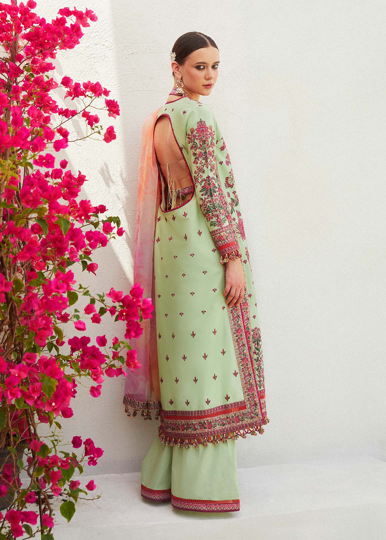 Hussain Rehar | Eid Luxury Lawn SS/24 | Eira - House Of Hania