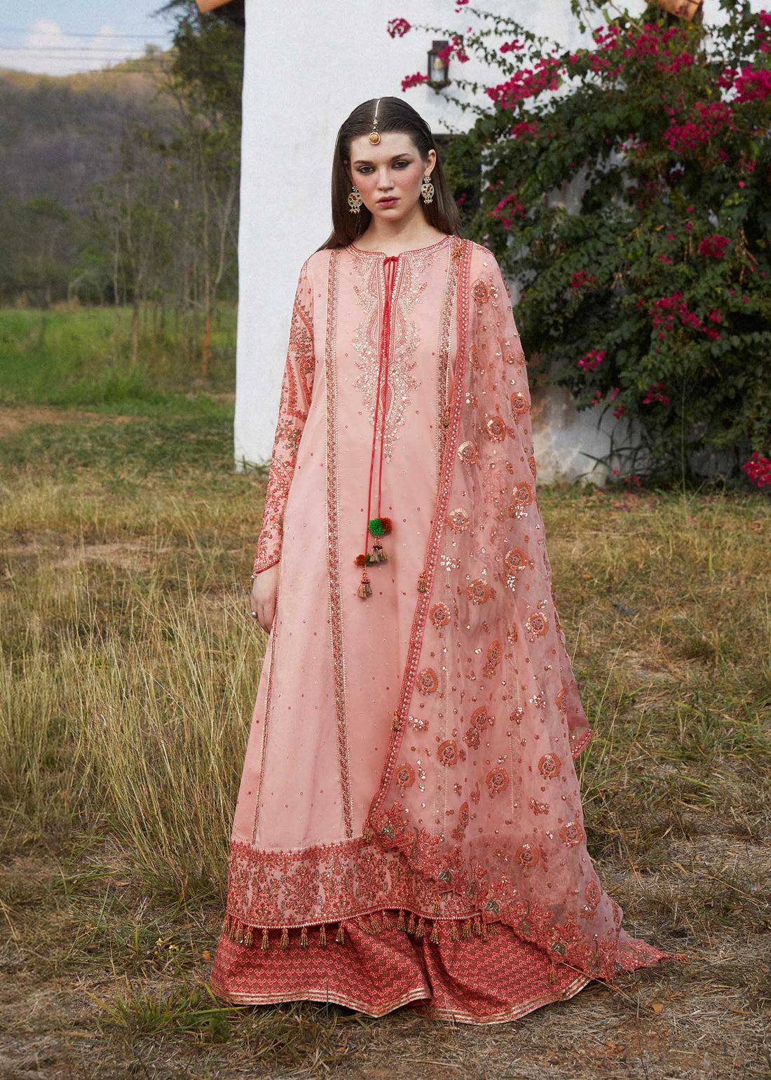 Hussain Rehar | Eid Luxury Lawn SS/24 | Nayra - House Of Hania