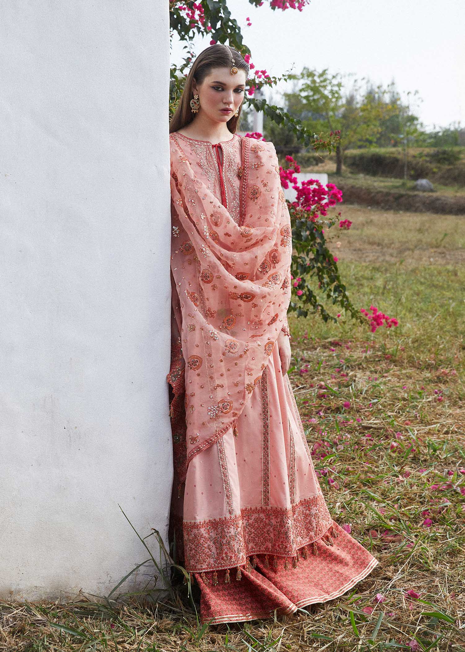 Hussain Rehar | Eid Luxury Lawn SS/24 | Nayra - House Of Hania