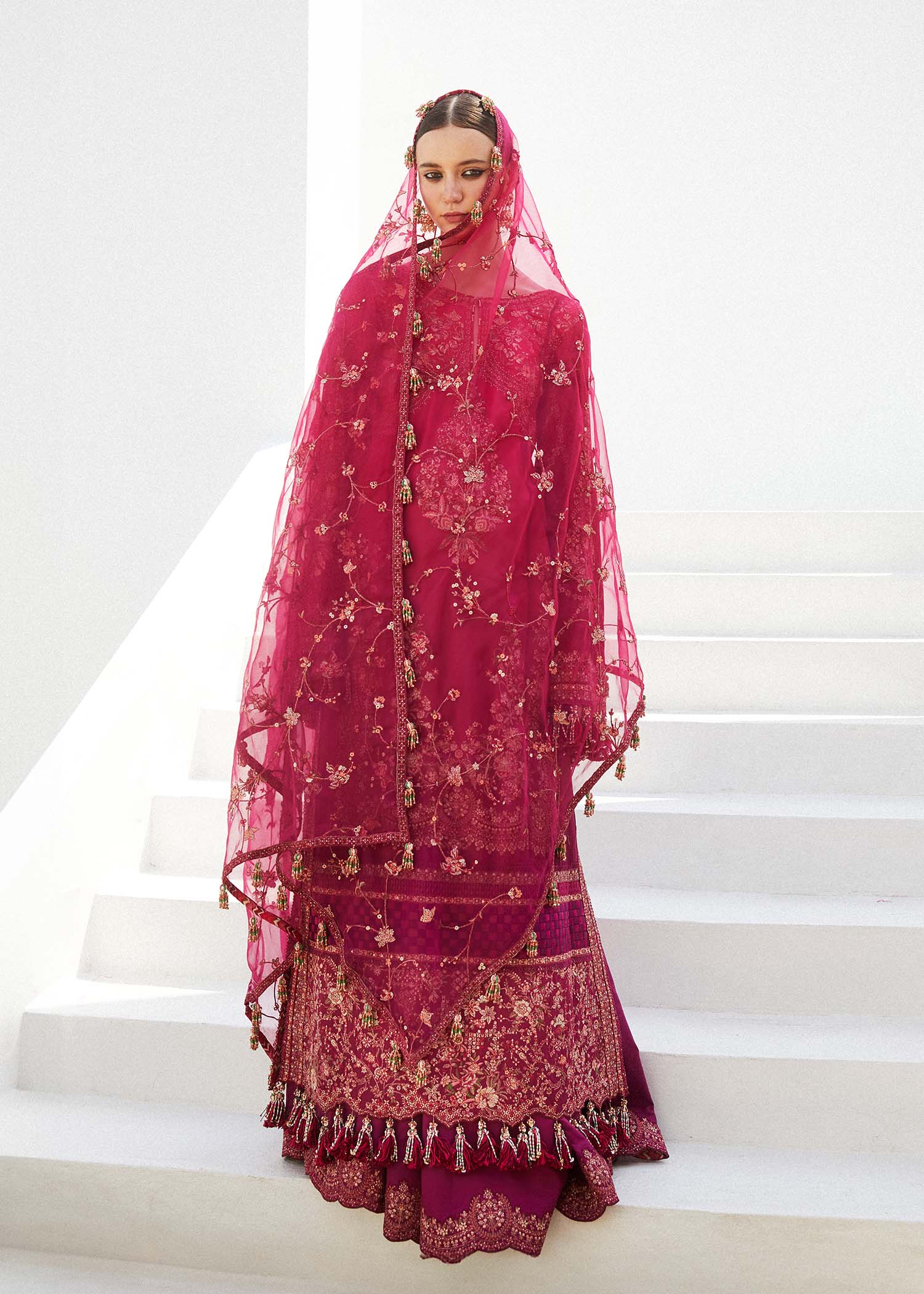 Hussain Rehar | Eid Luxury Lawn SS/24 | Nora - House Of Hania