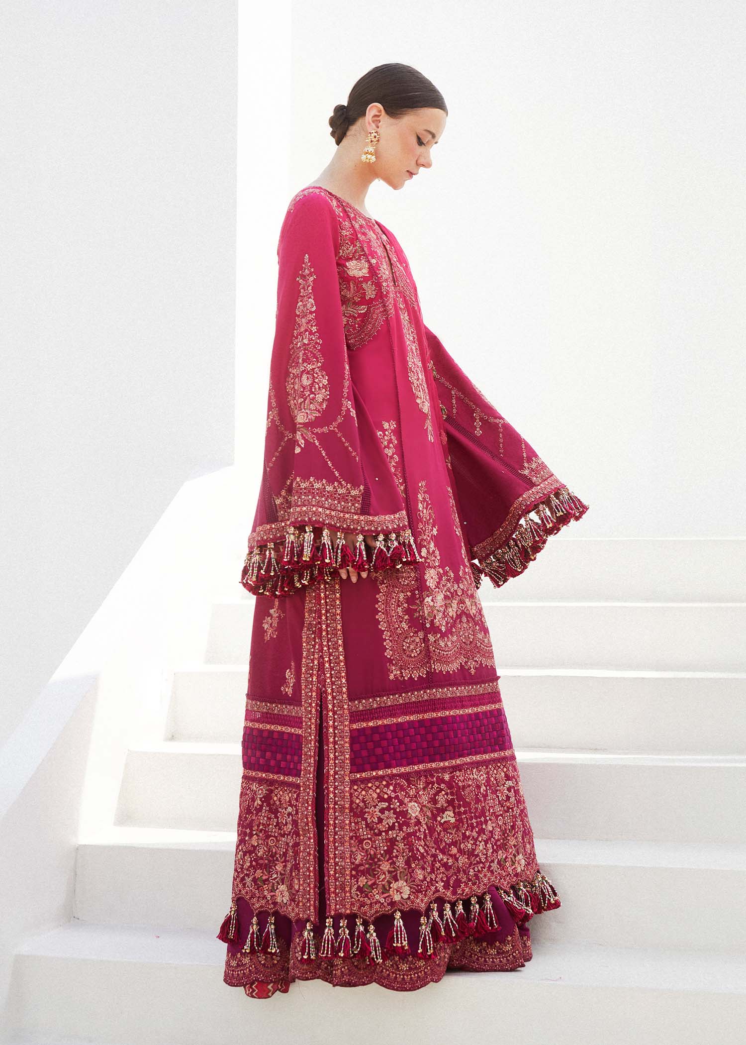Hussain Rehar | Eid Luxury Lawn SS/24 | Nora - House Of Hania