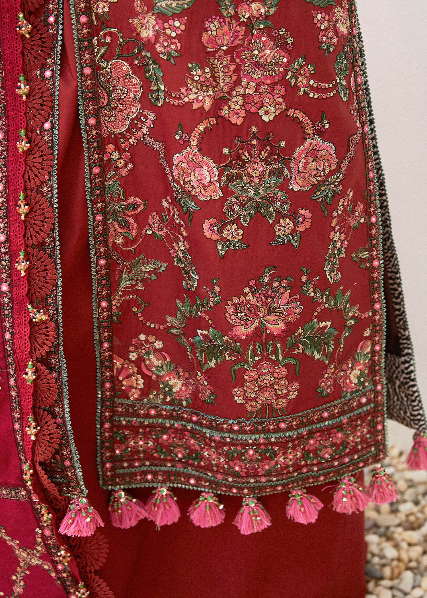 Hussain Rehar | Eid Luxury Lawn SS/24 | Ruhi - House Of Hania