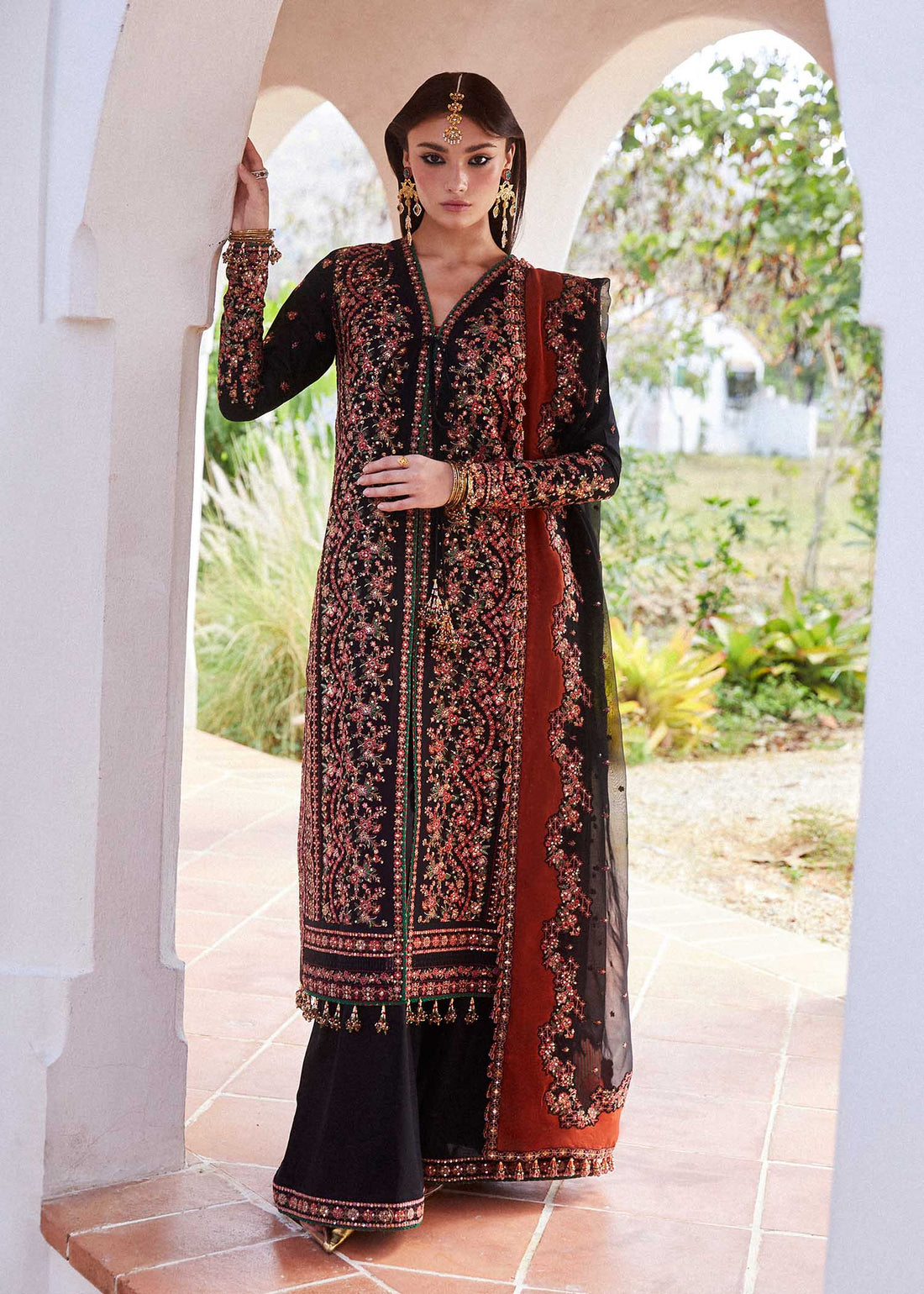 Hussain Rehar | Eid Luxury Lawn SS/24 | Sifouna - House Of Hania