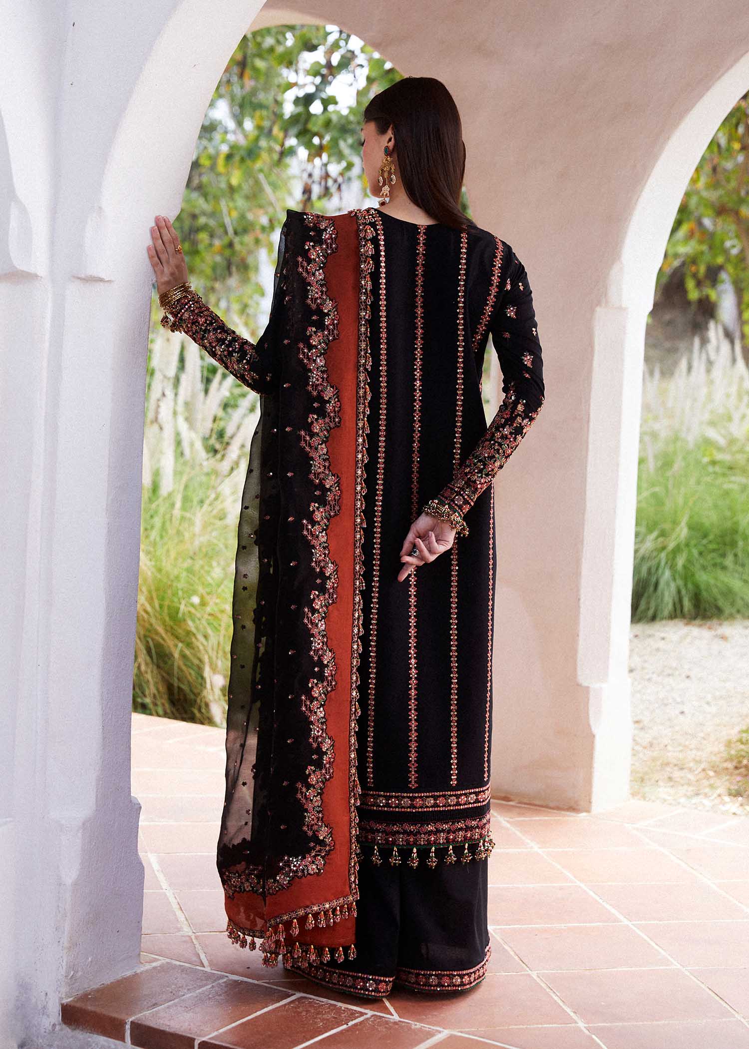 Hussain Rehar | Eid Luxury Lawn SS/24 | Sifouna - House Of Hania