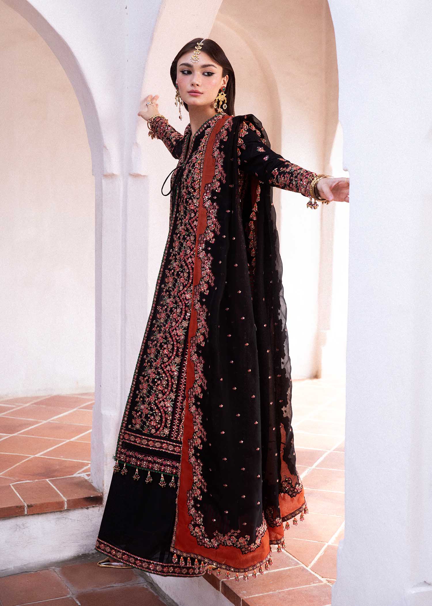 Hussain Rehar | Eid Luxury Lawn SS/24 | Sifouna - House Of Hania