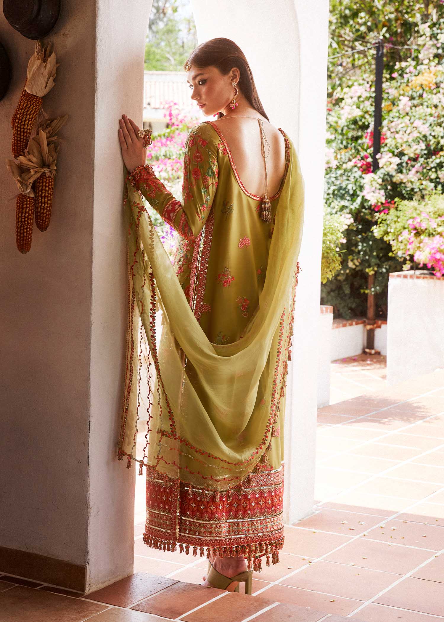 Hussain Rehar | Eid Luxury Lawn SS/24 | Sorbet - House Of Hania