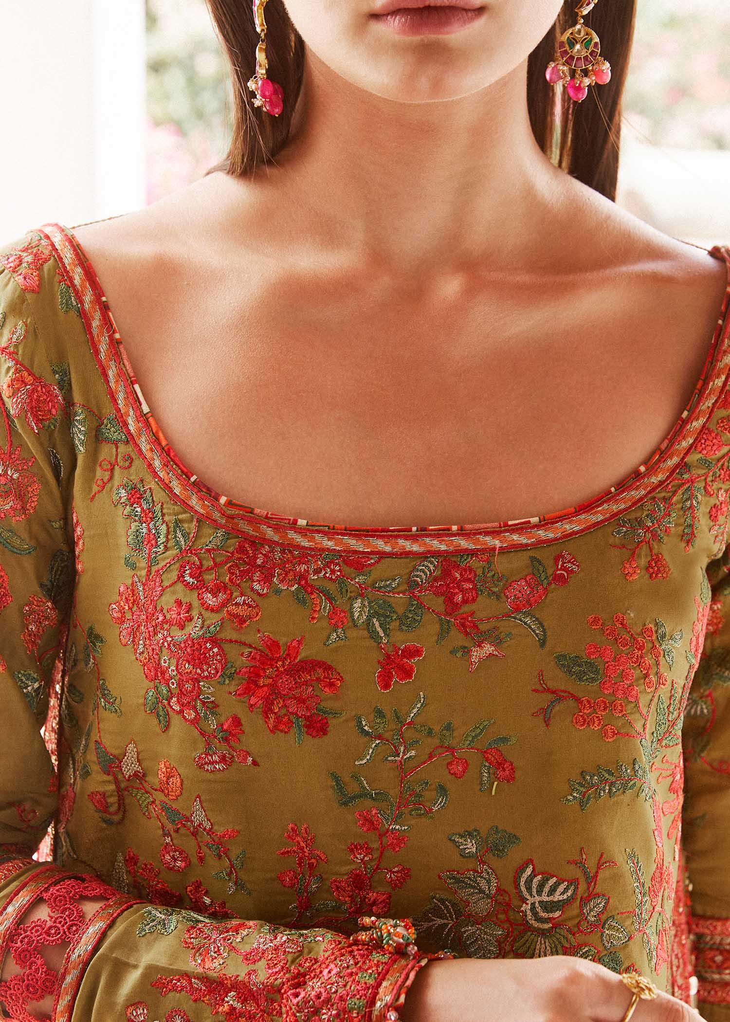 Hussain Rehar | Eid Luxury Lawn SS/24 | Sorbet - House Of Hania