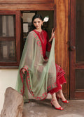 Hussain Rehar | Eid Pret SS 26 | Scarlet - House Of Hania
