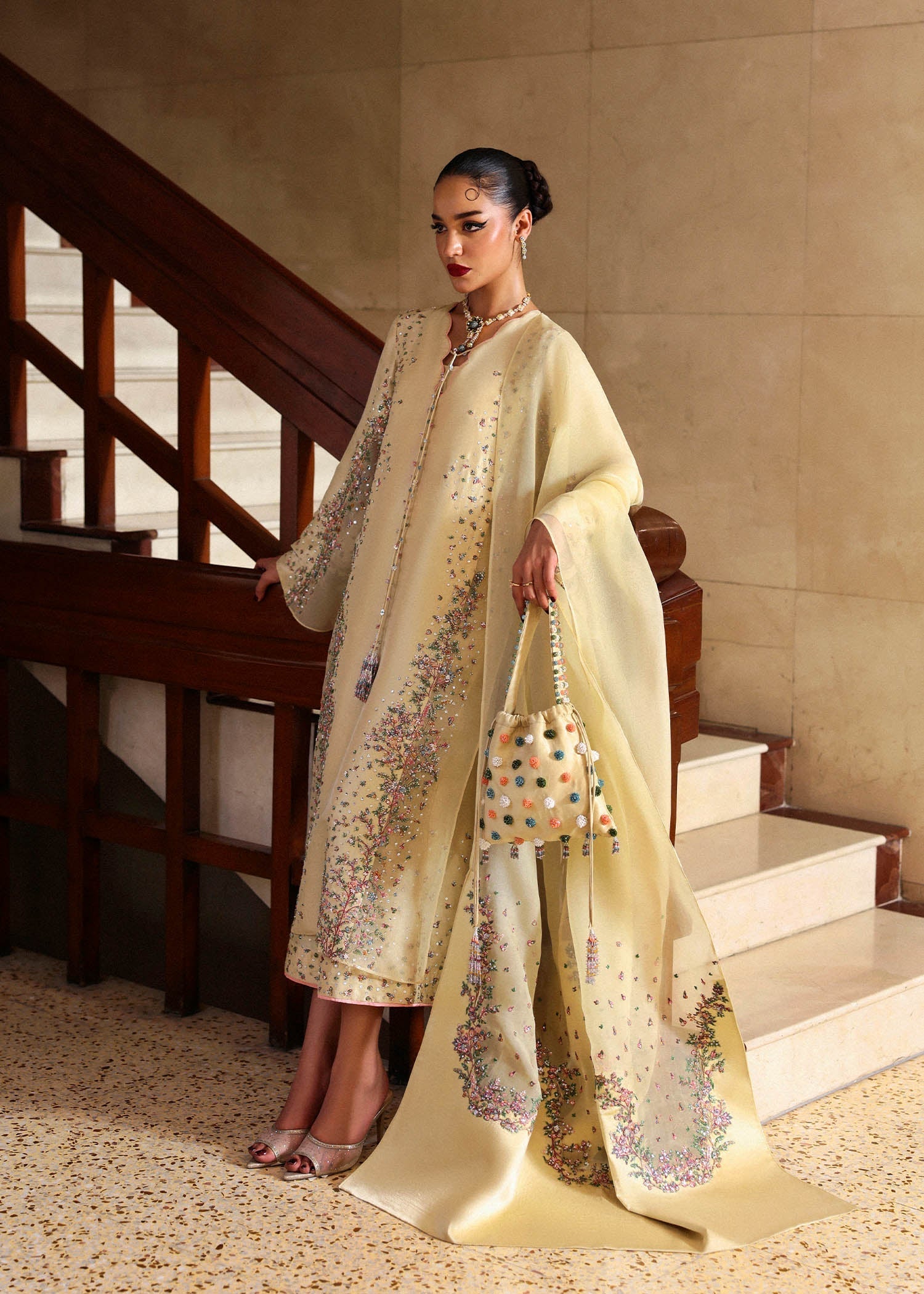 Hussain Rehar I The Scent Luxury Pret 25 I Ciel - House Of Hania