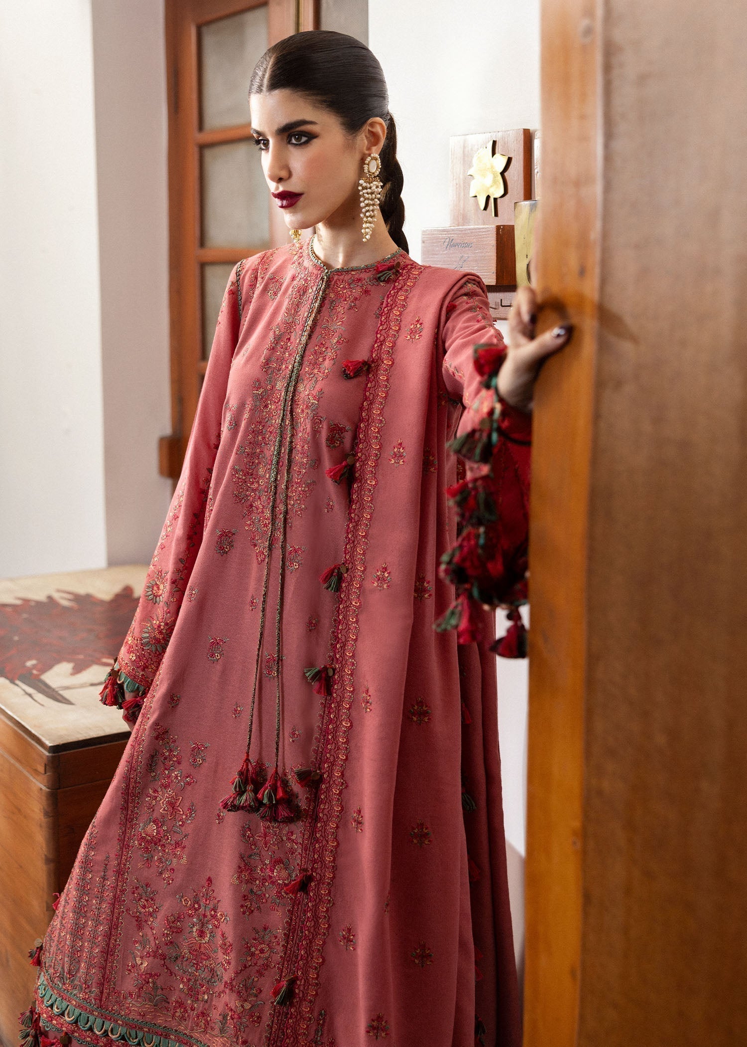 Hussain Rehar | Karandi Winter 24 | Tulle - House Of Hania