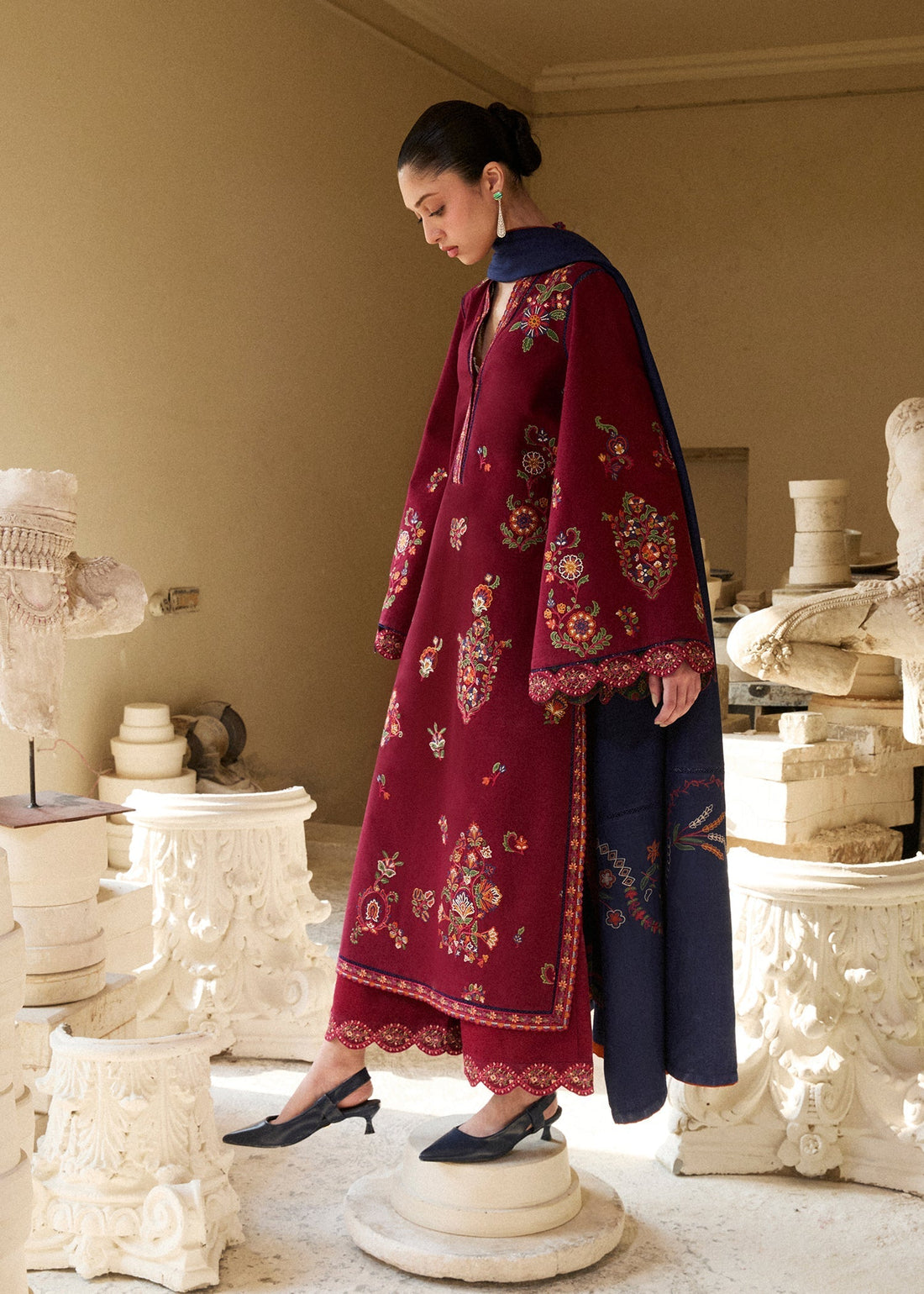 Hussain Rehar | Khaddar Pret 25 | GULNAR - House Of Hania