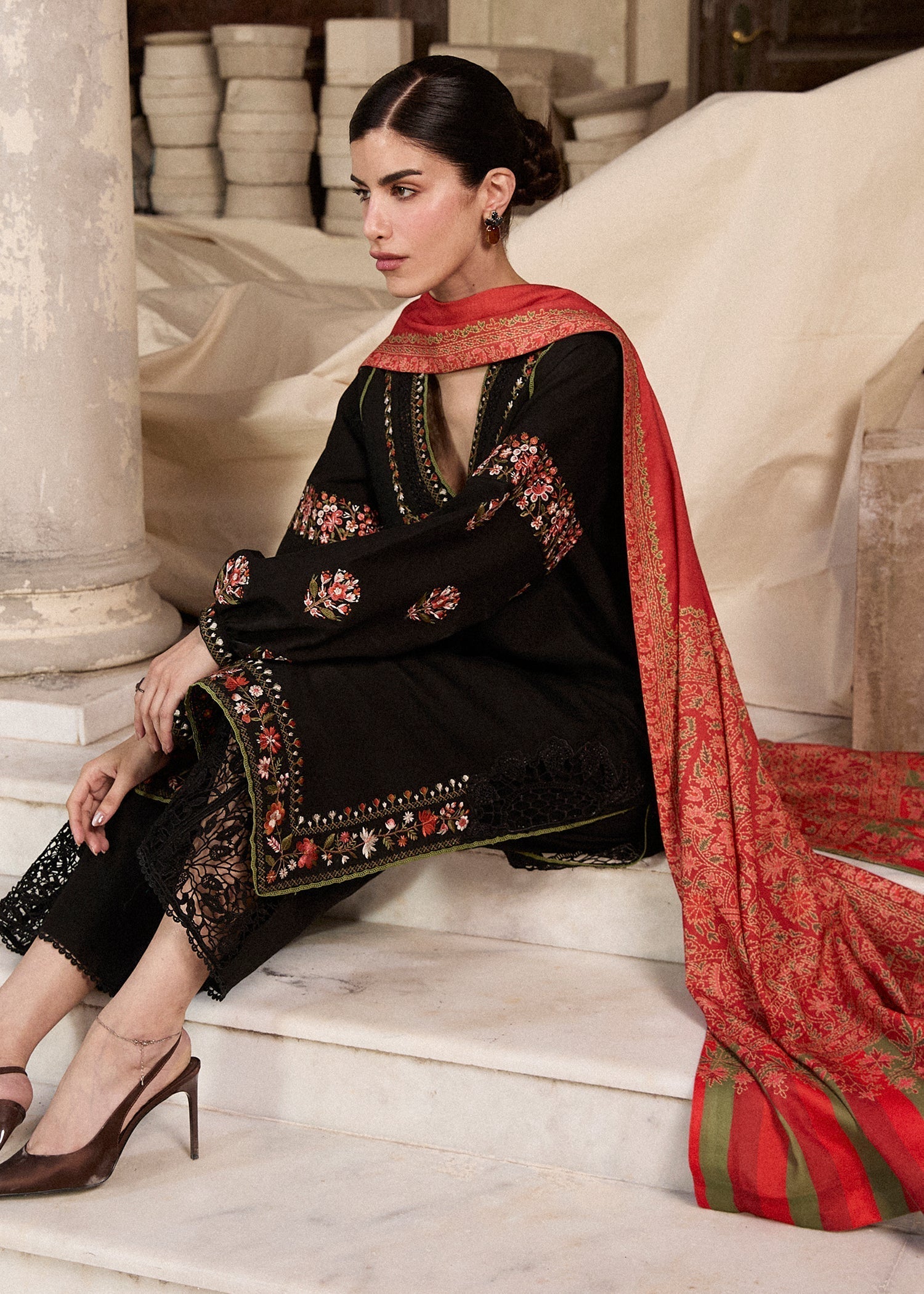 Hussain Rehar | Khaddar Pret 25 | SIYAH - House Of Hania
