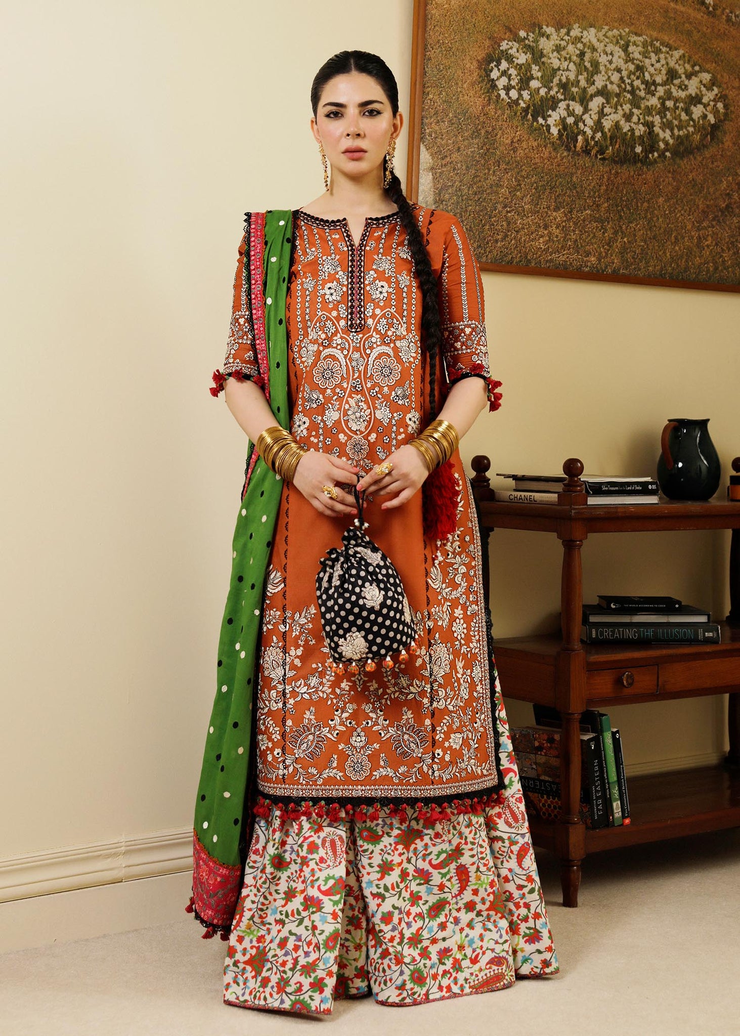 Hussain Rehar | Lawn SS 2023 | Stardust - House Of Hania