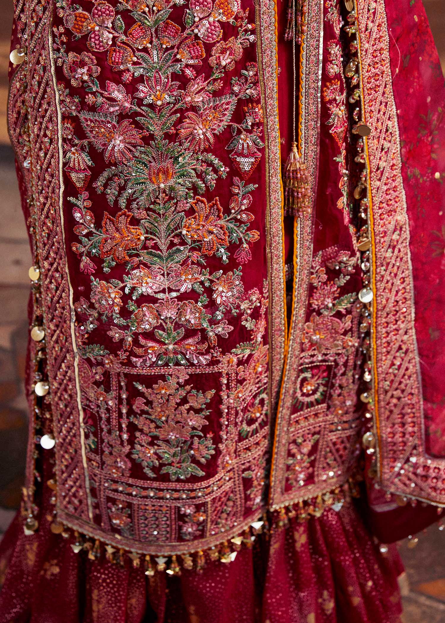 Hussain Rehar | Luxury Festive FW/24 | Gulal - House Of Hania