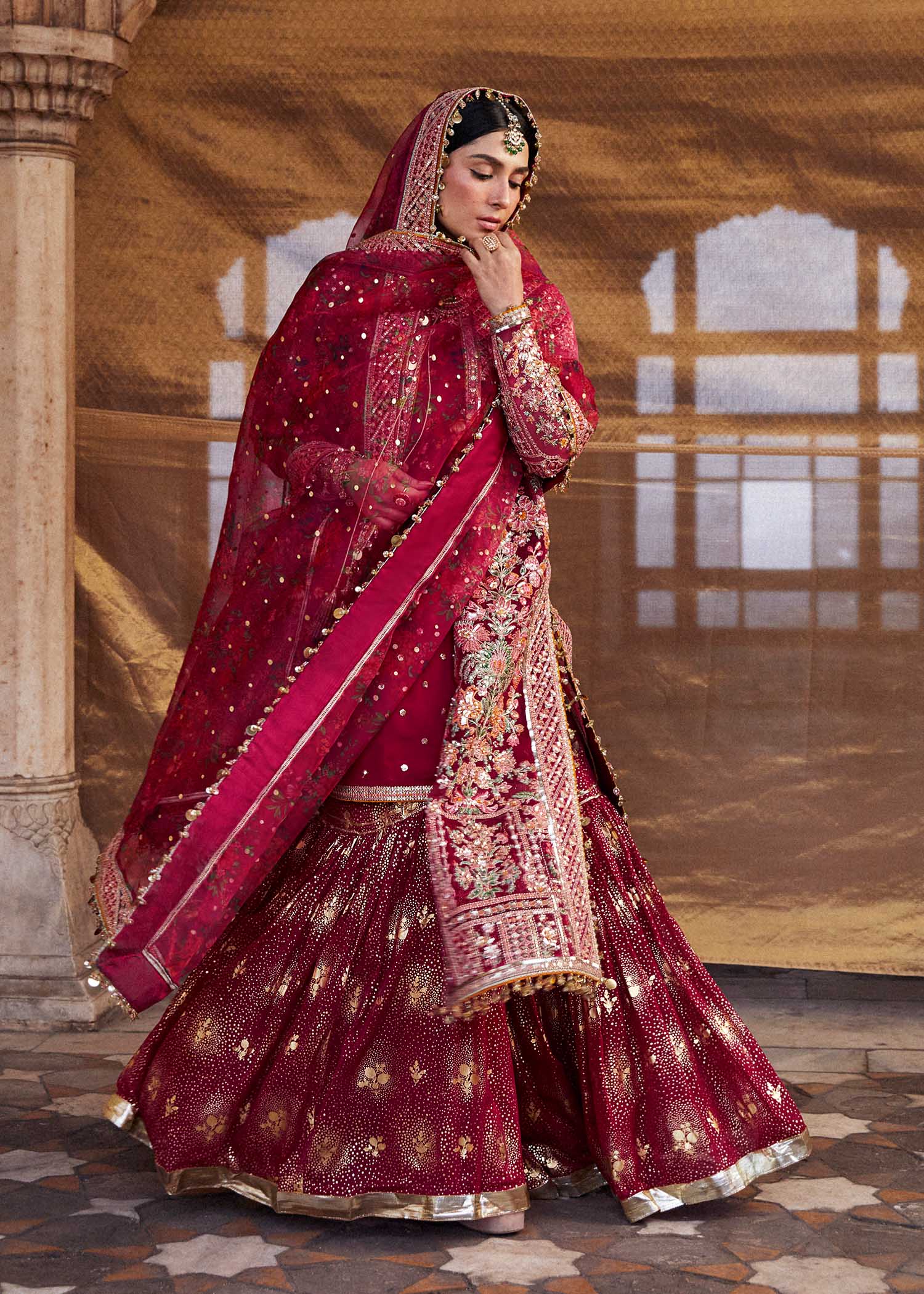 Hussain Rehar | Luxury Festive FW/24 | Gulal - House Of Hania