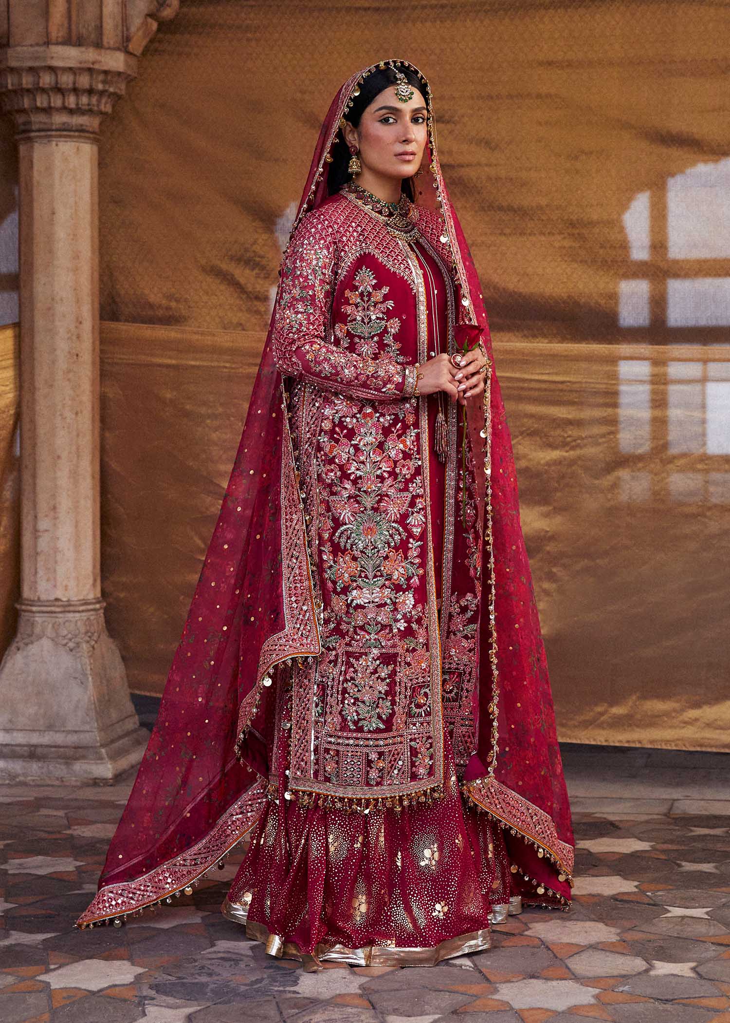 Hussain Rehar | Luxury Festive FW/24 | Gulal - House Of Hania