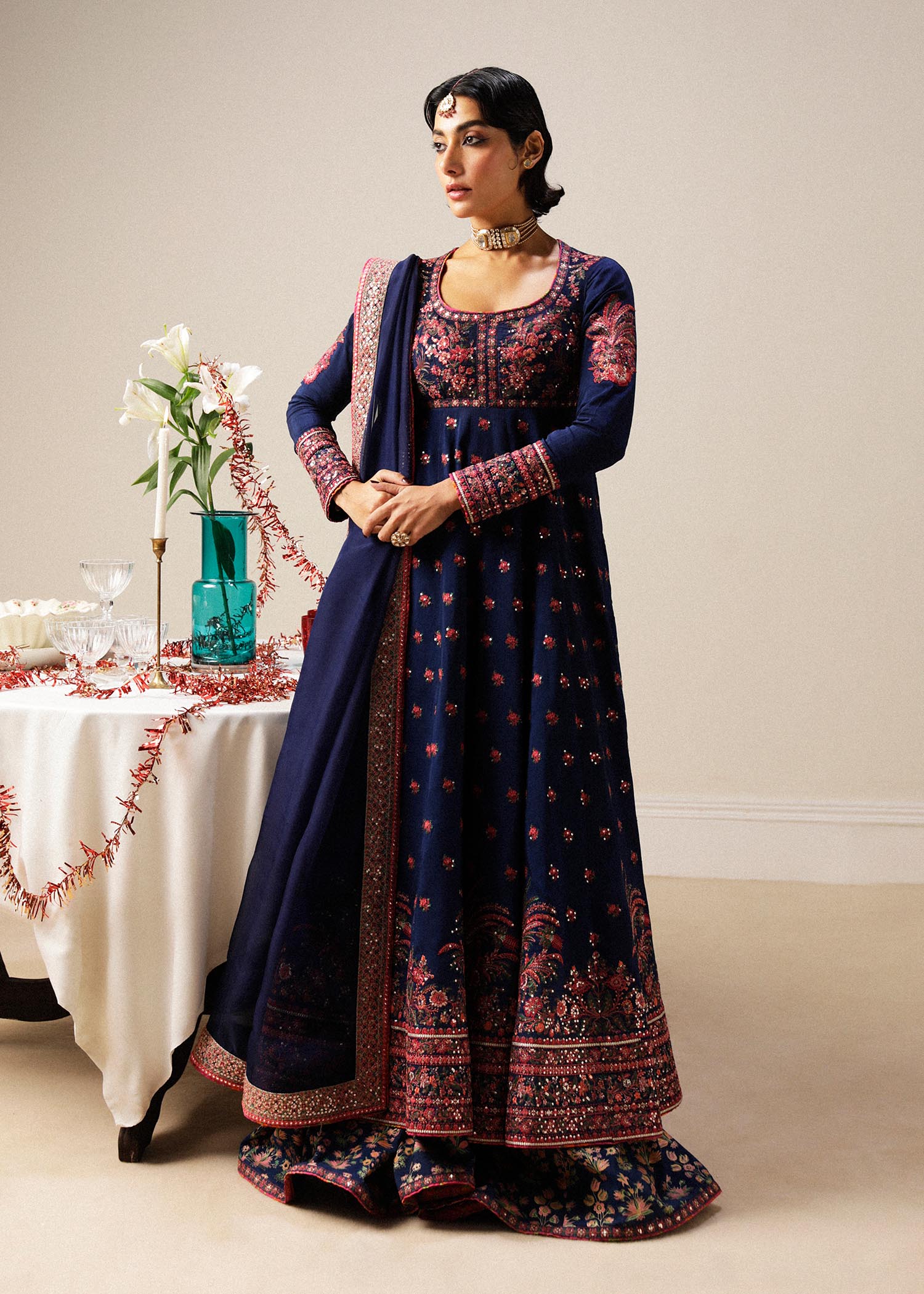 Hussain Rehar | Luxury Formals | Raajhi - House Of Hania