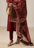 Hussain Rehar | Luxury Formals | Surkh - House Of Hania