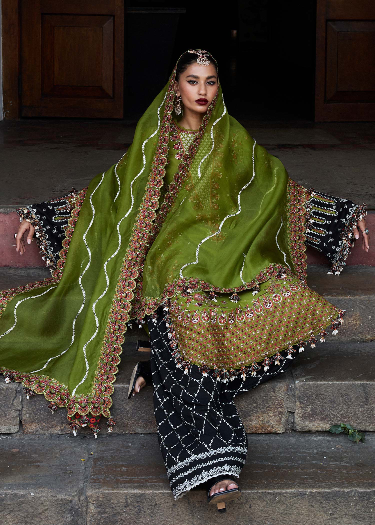 Hussain Rehar | Luxury Lawn 25 | Abass - House Of Hania