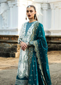 Hussain Rehar | Luxury Lawn 25 | Veil - House Of Hania